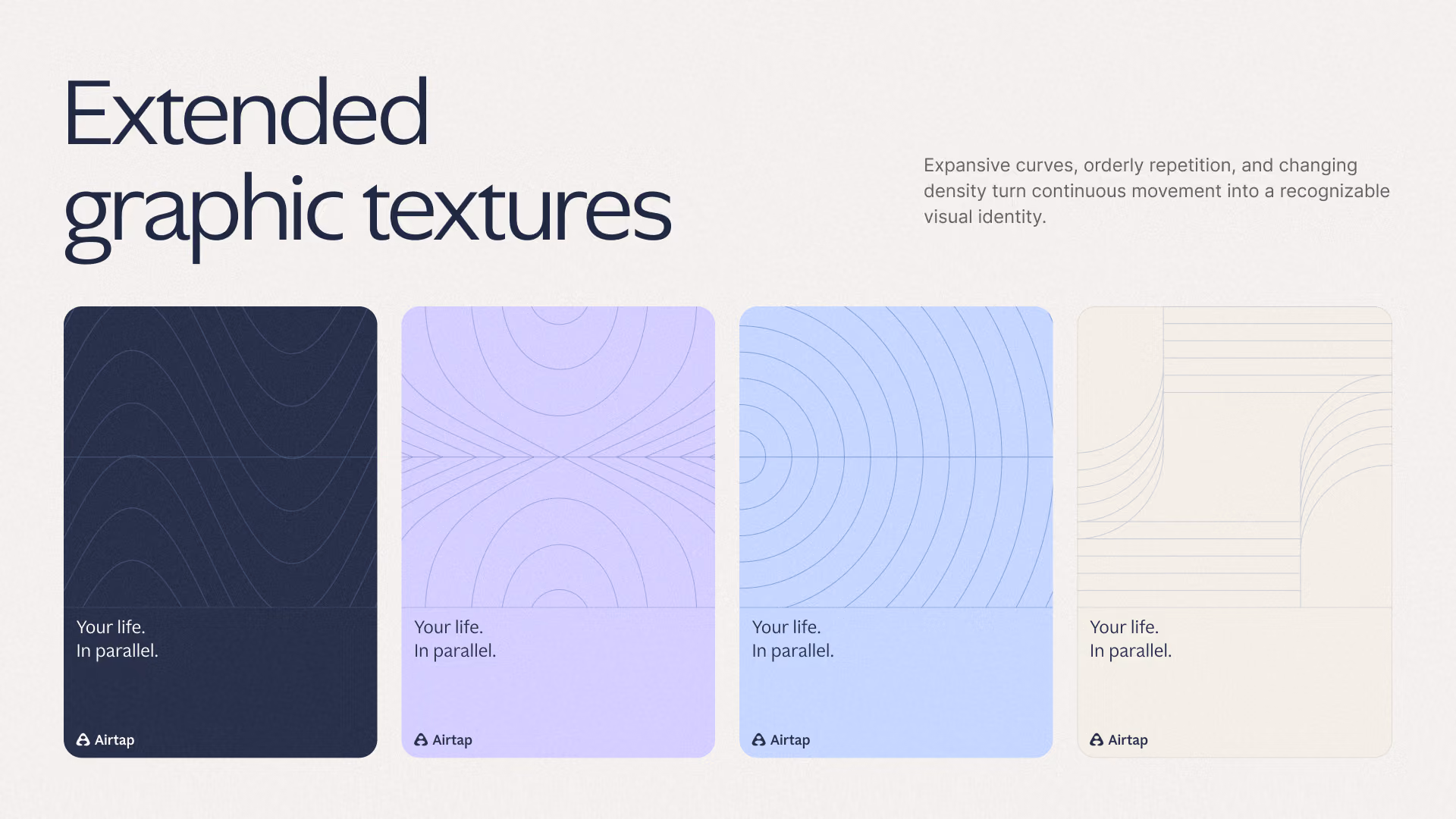Airtap graphic textures