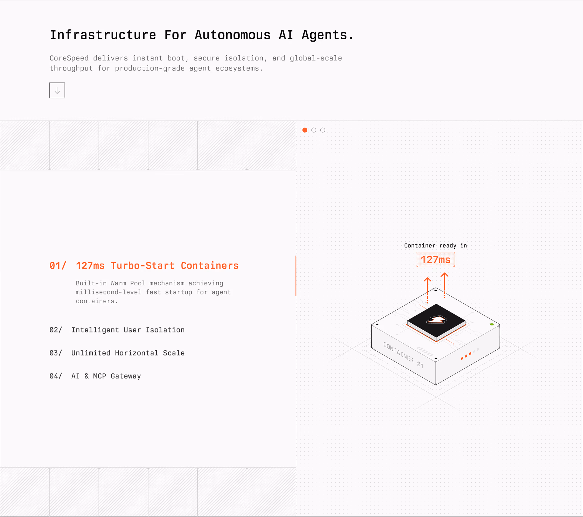 CoreSpeed runtime features