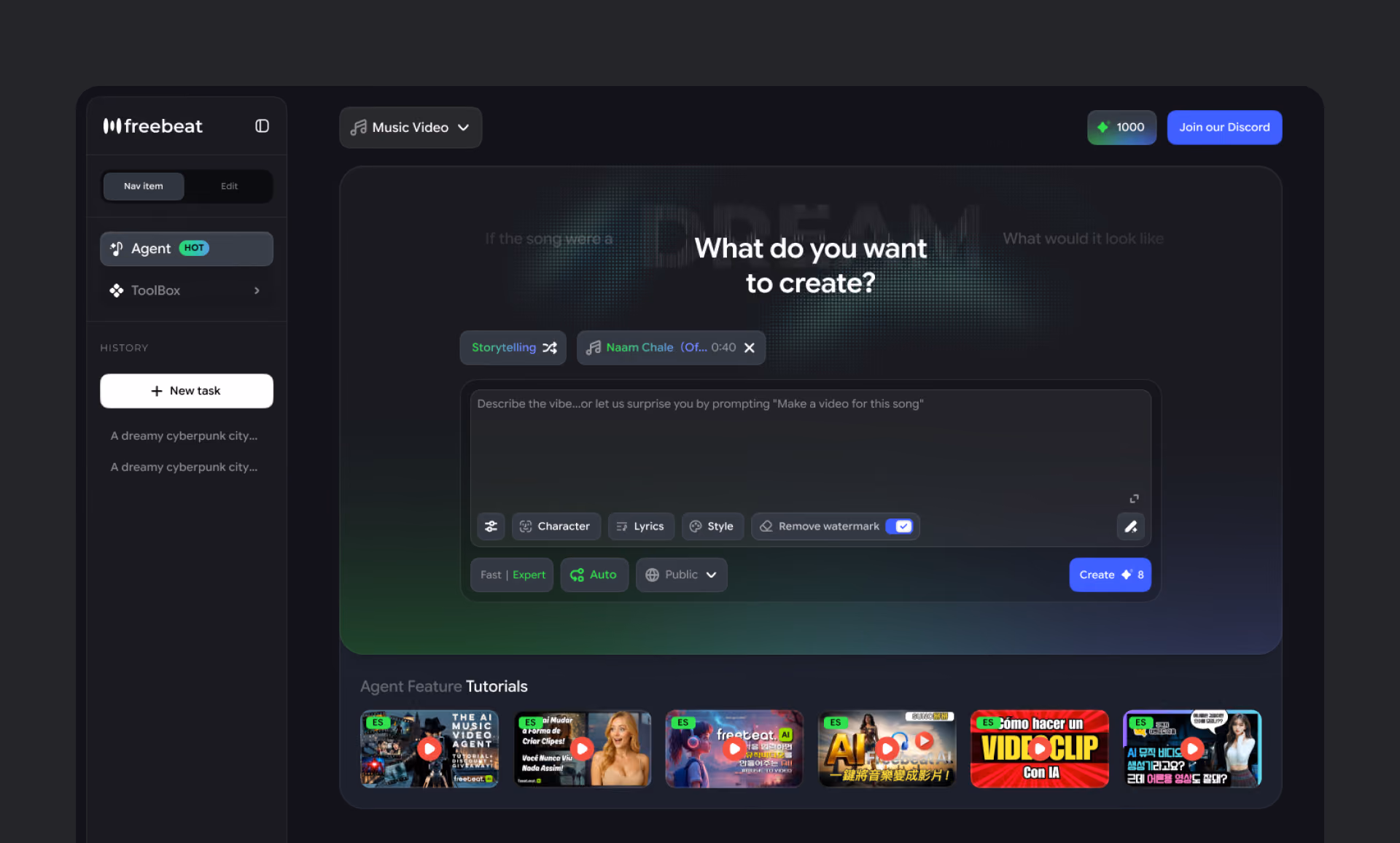 freebeat prompt composer