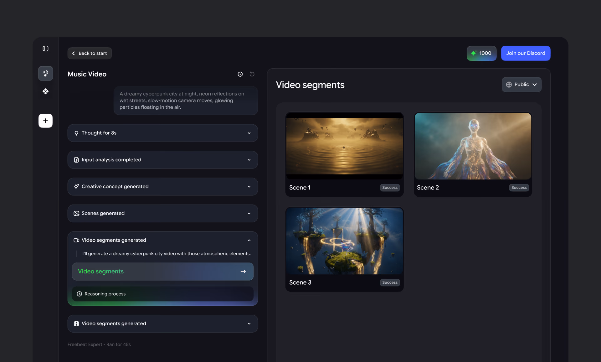 freebeat video segments