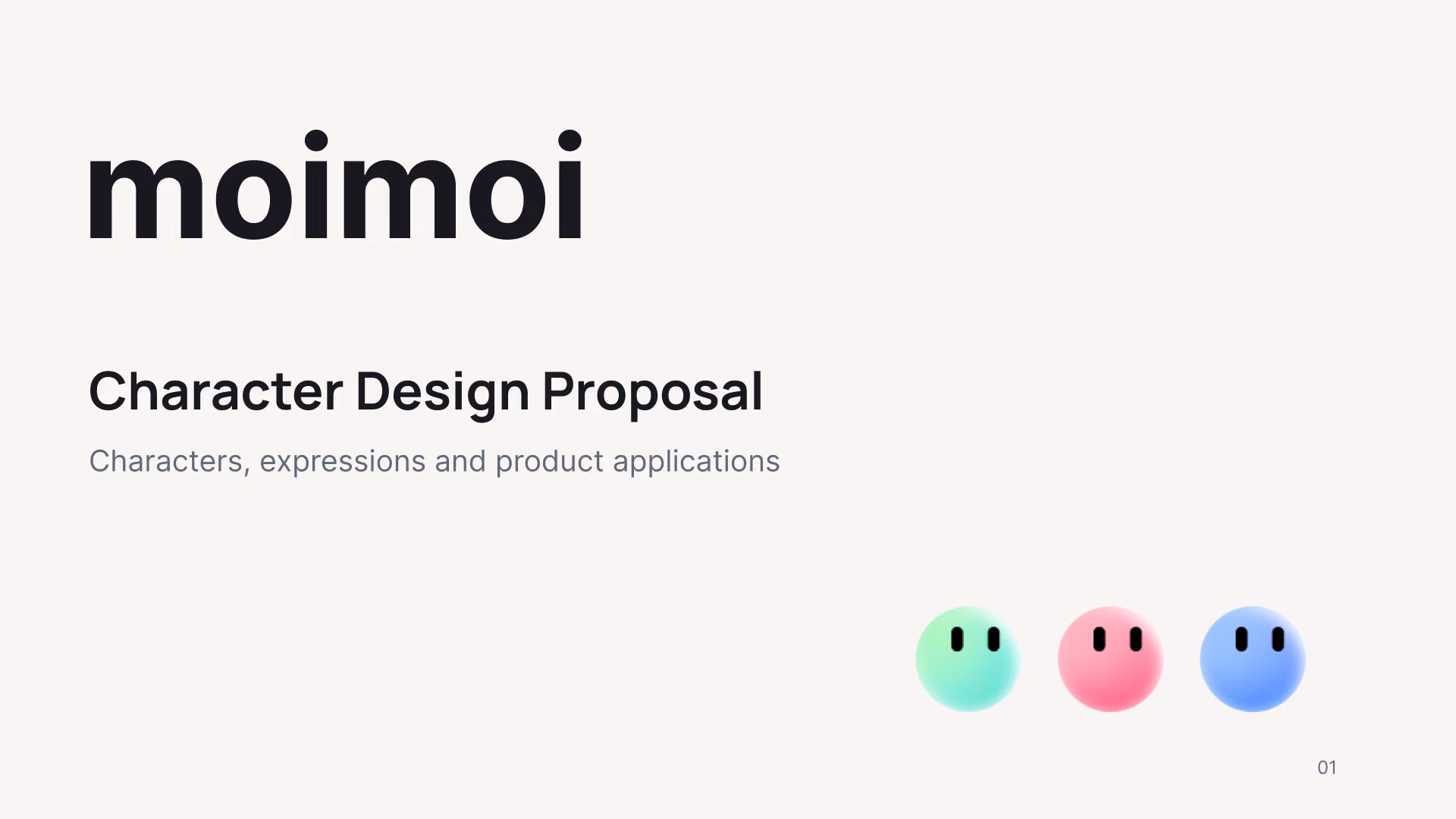 moimoi character design proposal