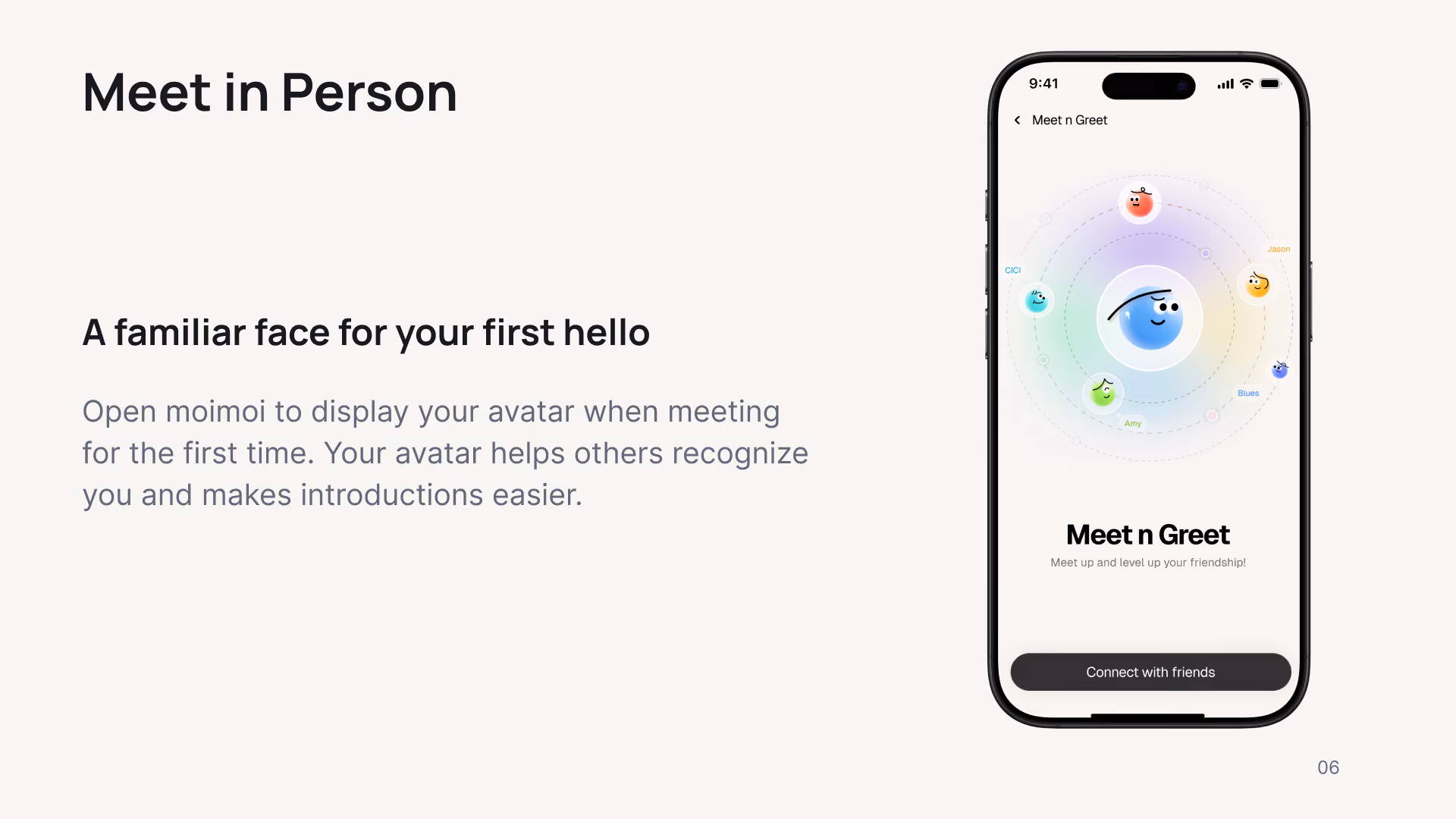 Meet in person