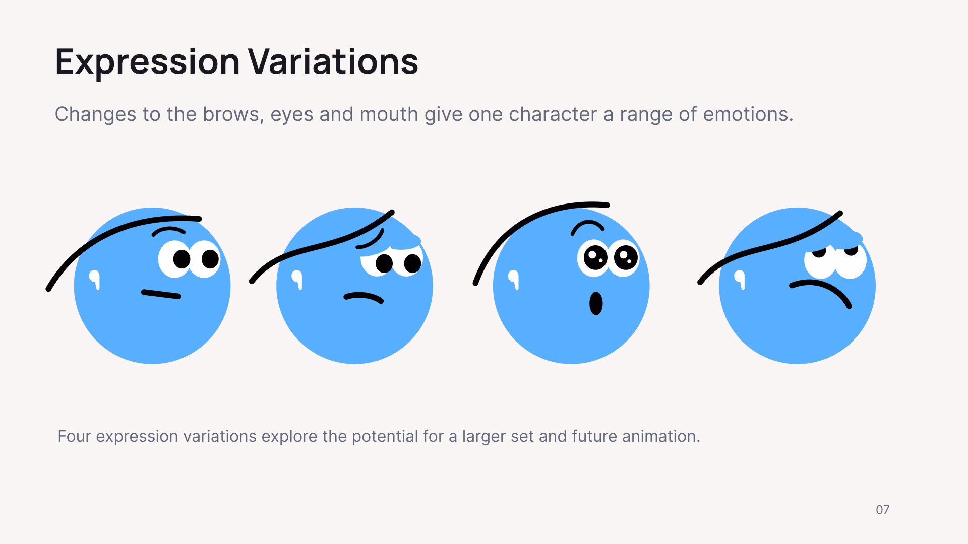 Expression variations