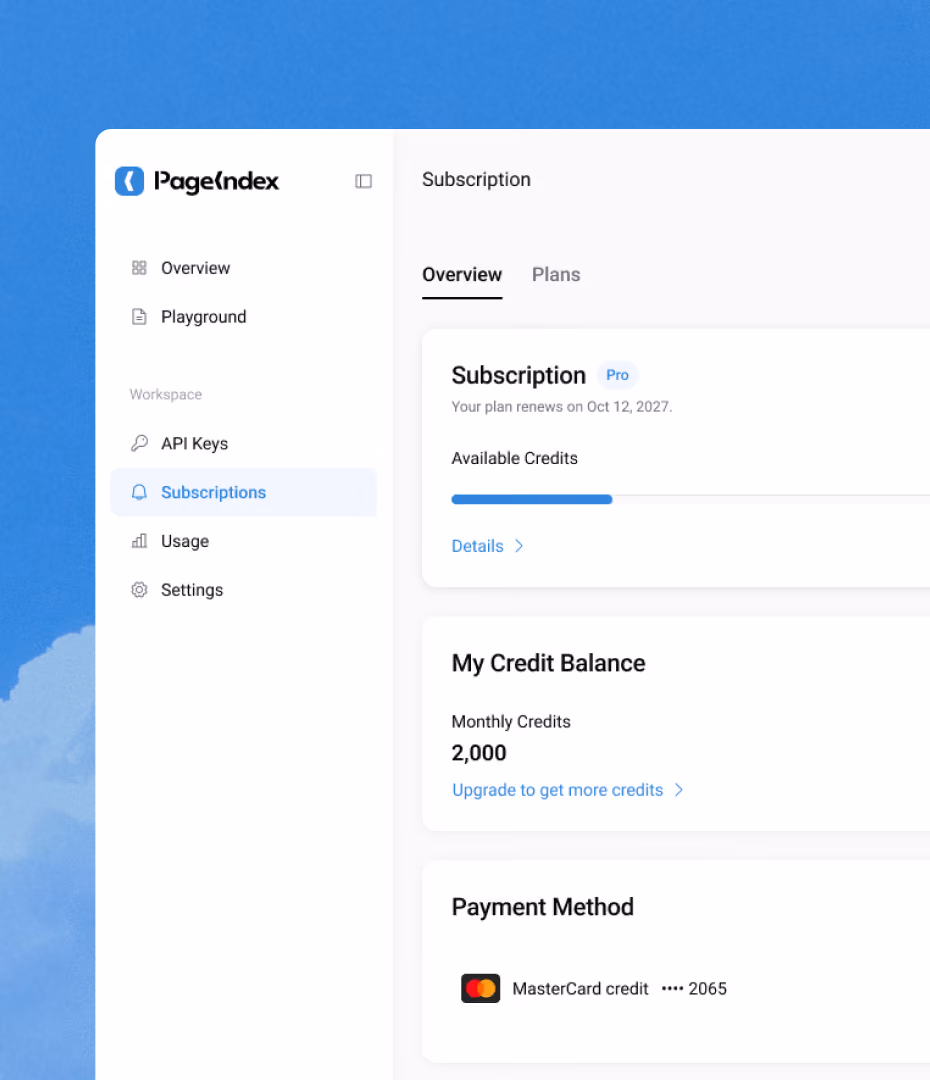 PageIndex