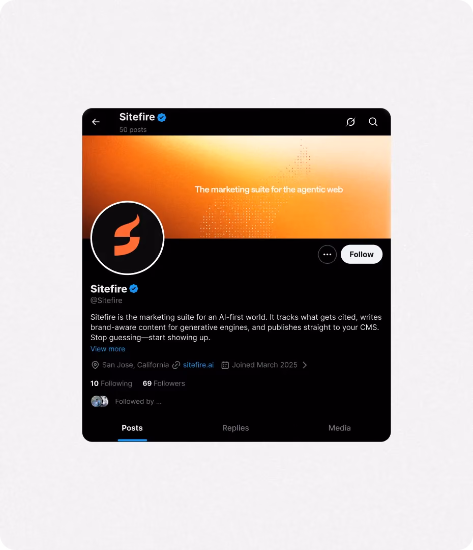 Sitefire showcase